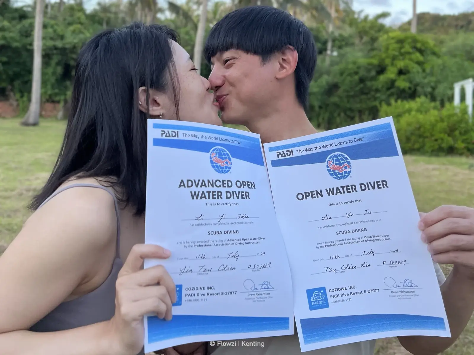 PADI進階開放水域潛水員AOW課程教學實況