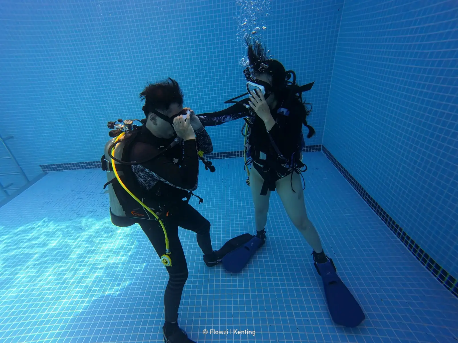 PADI潛水長Divemaster課程教學實況
