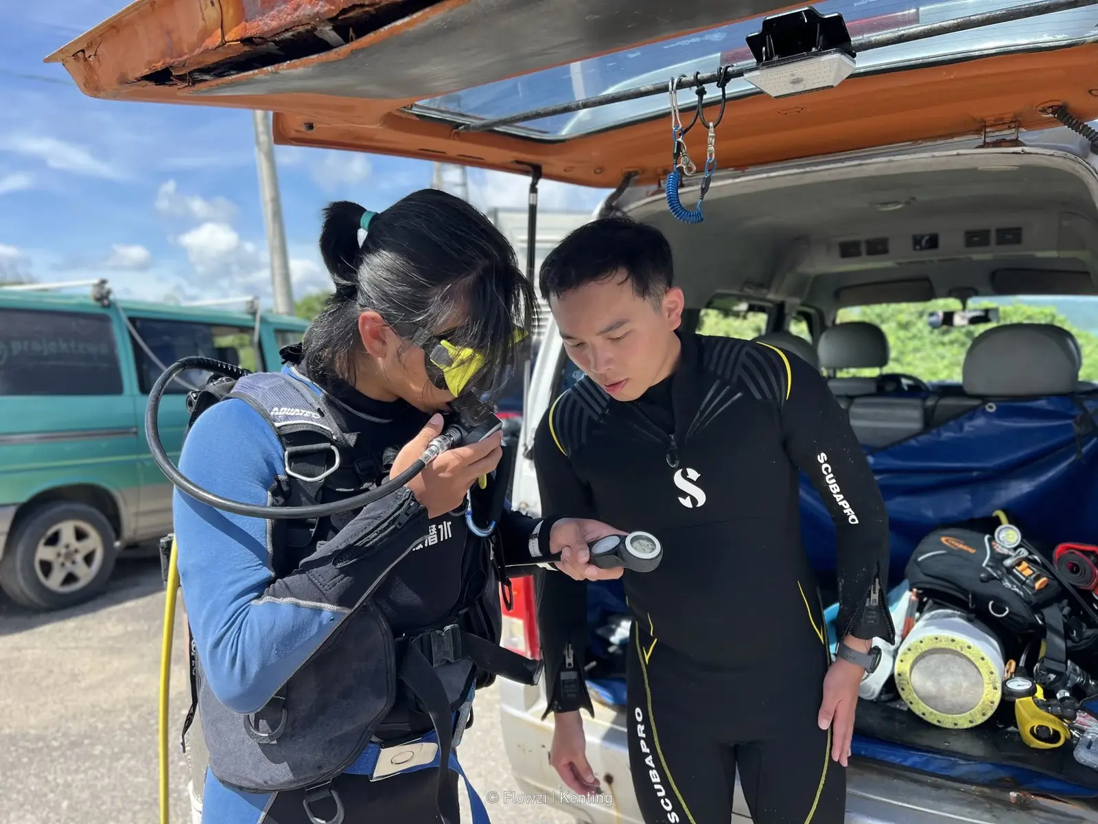PADI潛水長Divemaster課程教學實況