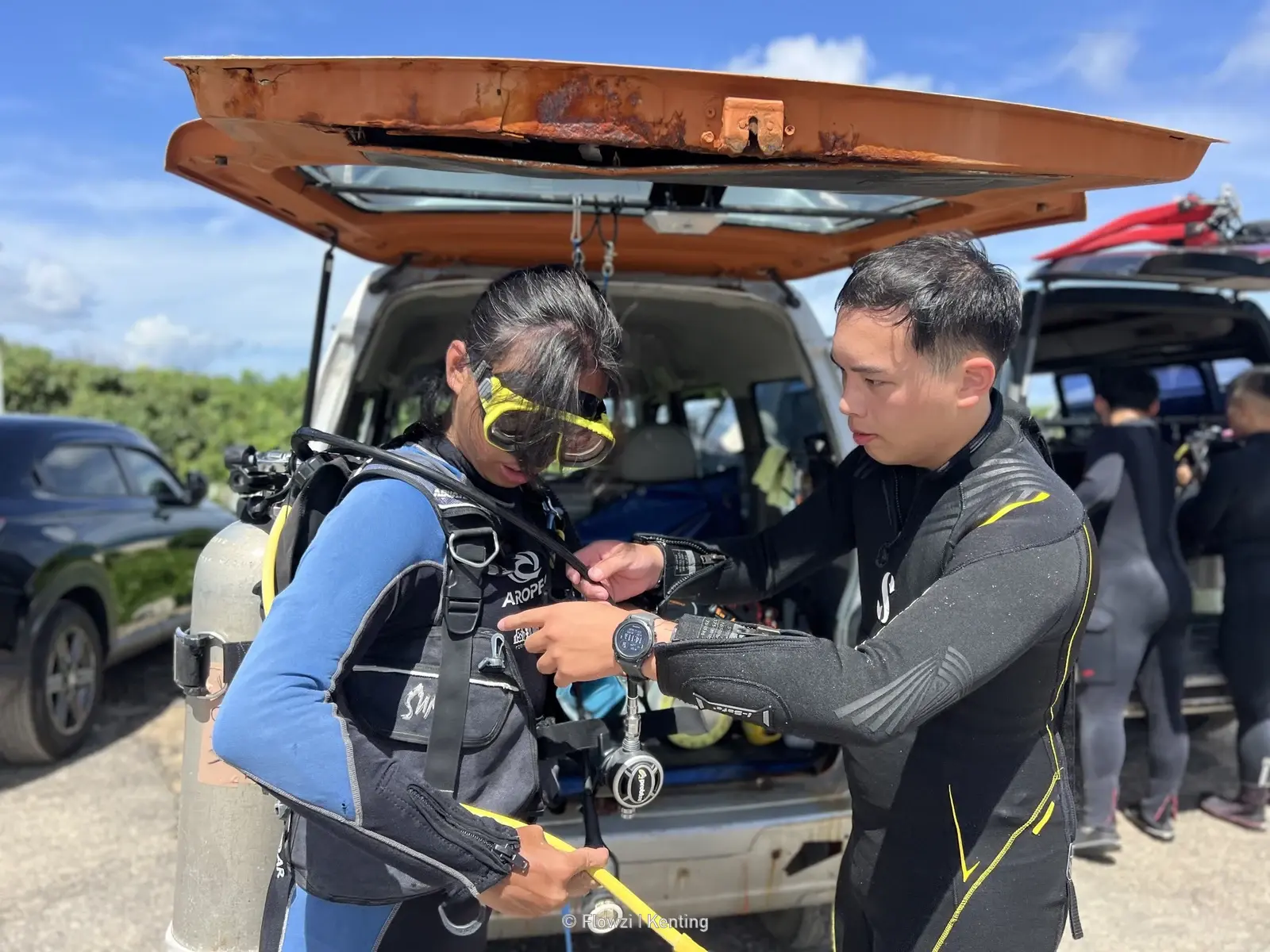 PADI潛水長Divemaster課程教學實況